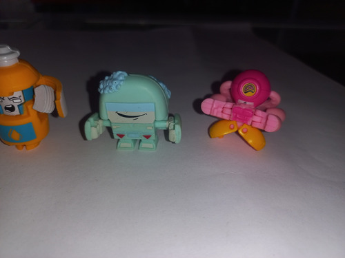 Figuras Mini Transformers Botbots Hasbro (Usado)