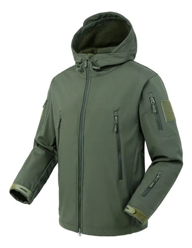 Chaqueta Softshell Tactica Militar Termica Caza Outdoor