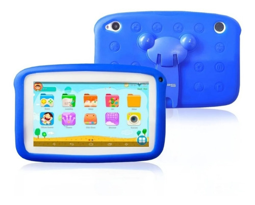 Tablet Kids 7 Pulgadas 2 + 32 Gb Memoria Azul