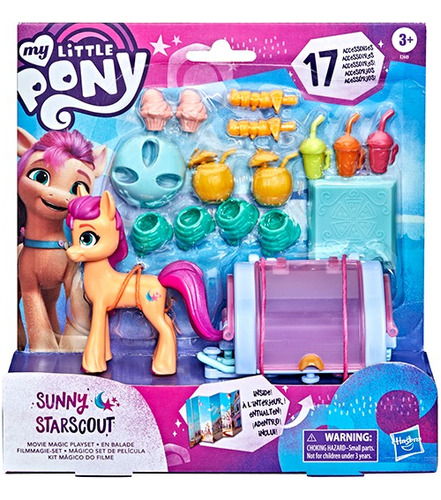 My Little Pony Sunny Starscout, Incluye 17 Accesorios