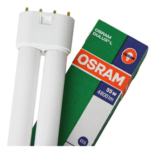 Lâmpada Dulux L 55w 830 2g11 3000k Fluor Compacta Osram