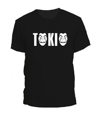 Remera La Casa De Papel Tokio