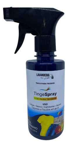 Tinta De Tecidos Roupas Estofados Carpetes Tingespray 200ml