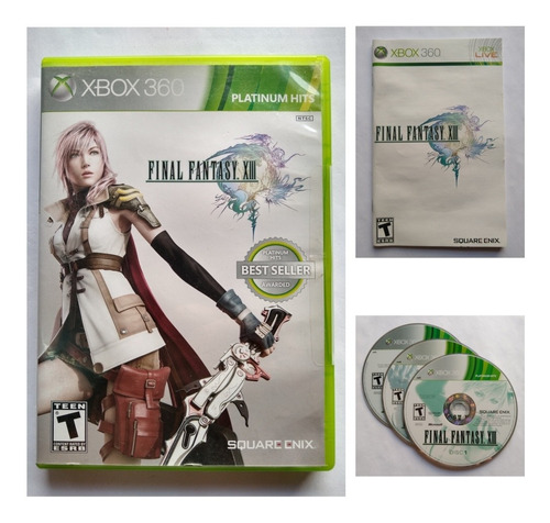 Final Fantasy Xiii Xbox 360 - Subtitulado En Español  (Reacondicionado)