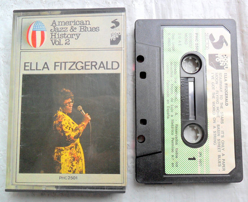 Ella Fitzgerald - American Jazz & Blues History 2 Casete Vg+