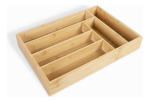 Caja Para Cubiertos En Bambu Ambiente Gourmet