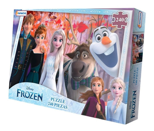Puzzle Rompecabezas 240 Piezas Disney Frozen Tapimovil Mania
