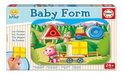 Juego De Mesa Educativo Baby Form  Las Formas Toyco 18017