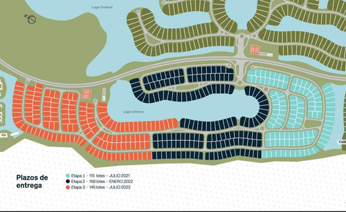 Imagen 7 de 9 de Venta. Lote Al Agua En El Barrio Riberas, Puertos Del Lago, Escobar. 760 M2.