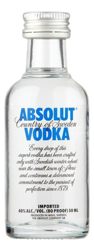 Vodka Absolut original 50ml