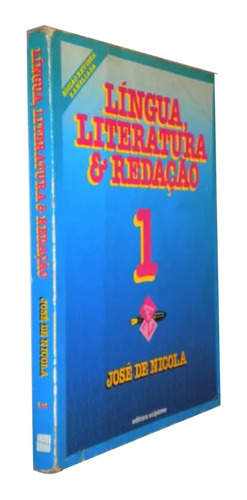 Lingua Literatura E Redação  Vol.  1 Jose De Nicola Livro (