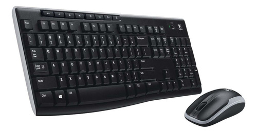 Combo Teclado/mouse Mk270 Logitech Español Inalámbrico Recep