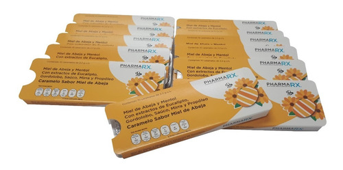 Imagen 4 de 5 de Caramelos De Miel De Abeja Y Mentol, Caja Con 12 Pz