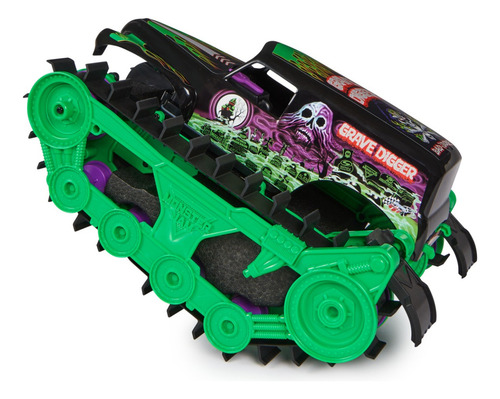 Vehículo 6067880 Todoterreno A control remoto Verde Spin Master