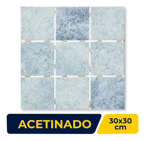 Revestimento Porcelanato Atlas Papete 10x10cm Caixa 1,40m²