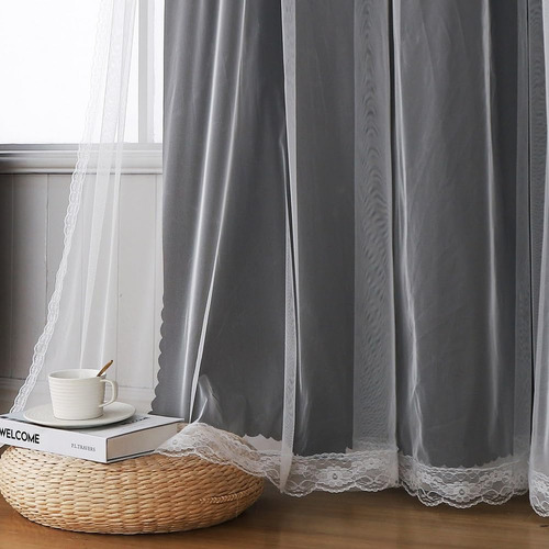 Y 2pzs Cortinas Black Out Decorativas Con Estrellas