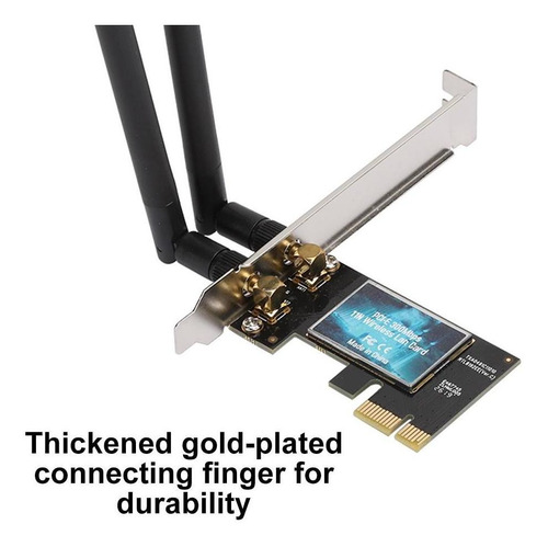 Adaptador De Placa De Rede Sem Fio Edup Ep-9626 300mbps Pci-