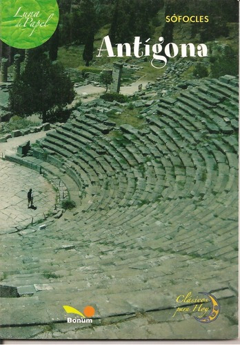 Antigona - Sofocles - Libro Nuevo Editorial Bonum