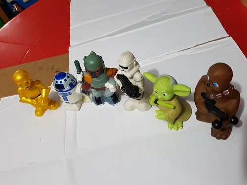 Juguete De Jebe Star Wars Hasbro Lote