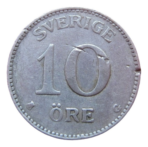 Suecia 10 Ore 1934  Plata 