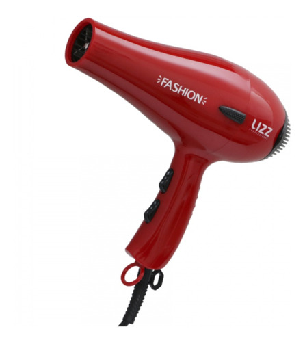 Imagem 1 de 1 de Secador de cabelo Lizz Special Fashion vermelho 220V