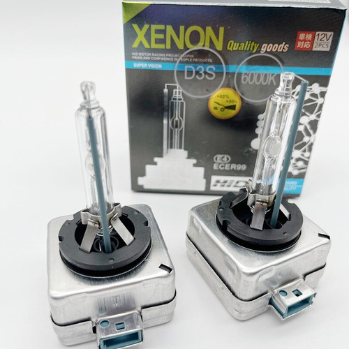 Par Ampolletas Xenon D1s 6000k Blanco 35w Hid