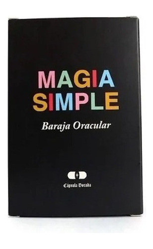 Imagen 1 de 6 de Oráculo Magia Simple - Cápsula Dorada