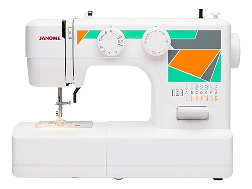 Janome Mod-15 Máquina De Coser Fácil De Usar Con 15 Punta.