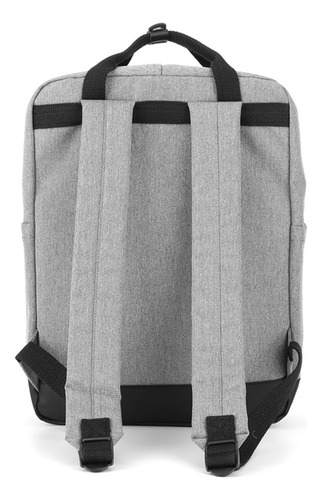 Mochila Okta 1085 Division Notebook Bolsillo De Atajo. Color Gris Y Negro