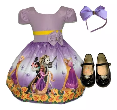 Vestido Princesa Sofia Luxinho