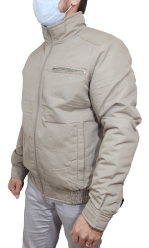 Imagen 2 de 6 de Campera Corta De Hombre Gabardina Calidad Premium Grande