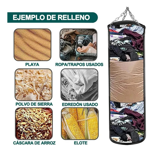 Banna Saco De Boxeo Profesional 120cm, Bolsa De Boxeo De 11 Piezas, Saco De Entrenamiento, Saco De Box Para Kickboxing, Entrenamiento De Gimnasio En Casa,negro