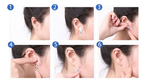 D Cinta De Estiramiento Facial Invisible 80pcs