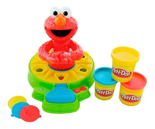 Play Doh Juego De Masas Elmo Carrusel Original Hasbro