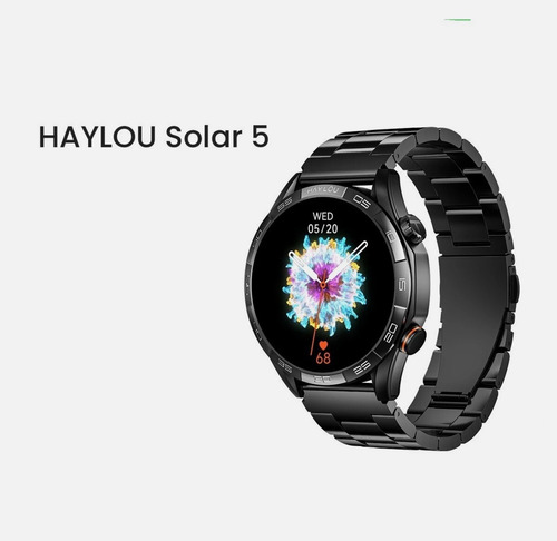Smartwatch Haylou Solar 5 Hf004 Negro Ip68 2 Mallas Negro Mesh Negro Negro
