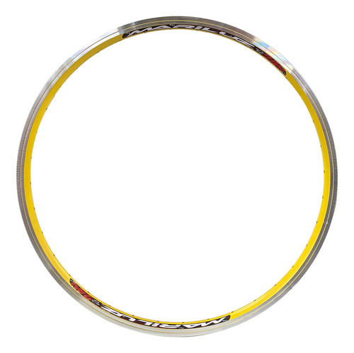 Rin Aerodinamico R24 X 36h Aluminio Pared Sensilla Amarillo