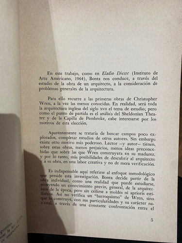 Clasicismo Y Barroco En La Arquitectura Inglesa Jp Bonta (Usado)