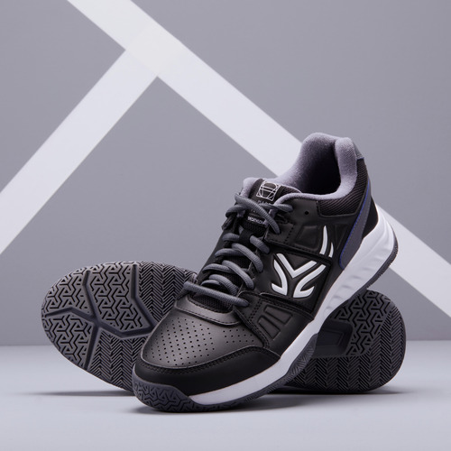 Calzado De Tenis Hombre Ts160 Negro Multiterreno Artengo