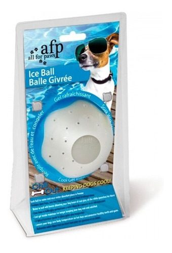 Pelota Fria Chill Out  Afp Color Azul Con Blanco