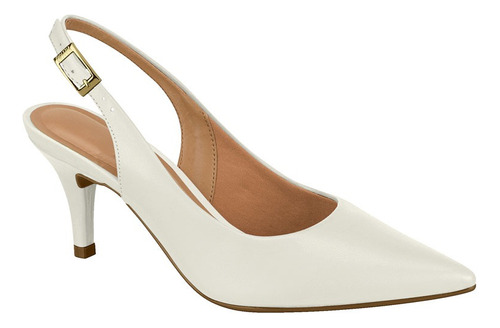 Sapato Slingback Clássico Bico Fino Vizzano