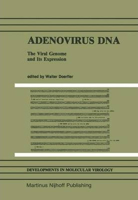 Libro Adenovirus Dna - Walter Doerfler