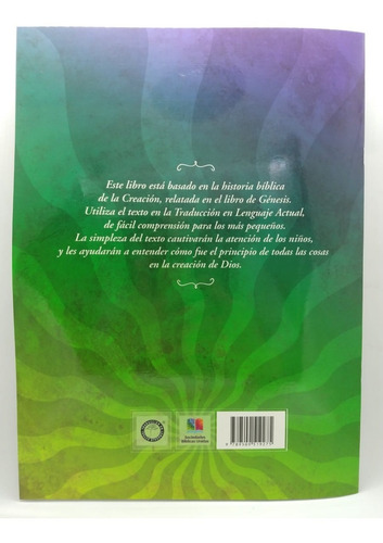 Imagen 2 de 5 de Libro Colorear Niños Los Comienzos Gigante Génesis X 5u