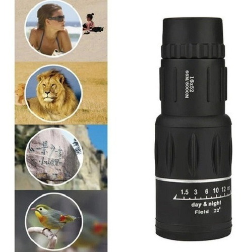 Imagen 3 de 5 de Monocular Hokenn Hd 16x52 Profesional Pro Bak4 Waterproof