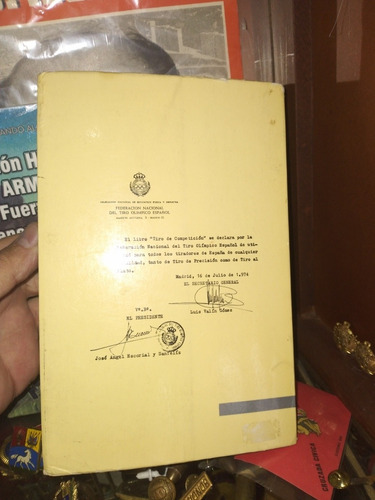 Libro Tiro De Competicion Armas Tecnica 1976 Dr.j.i.vela (Usado)
