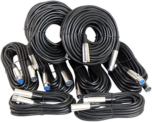 Su Tienda Cable Xlrmic Cable Kit Dos Cables Parche 50 Pies D