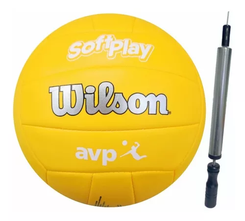 Bola de Vôlei Soft Play (Amarelo) - Wilson