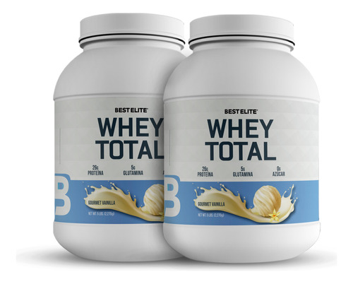 100% Proteina Whey Total 10 Libras D Best Elite Lb 10lb Gold