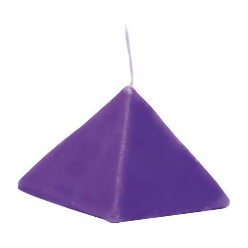 Vela De Forma Pirámide 5x5 Cm