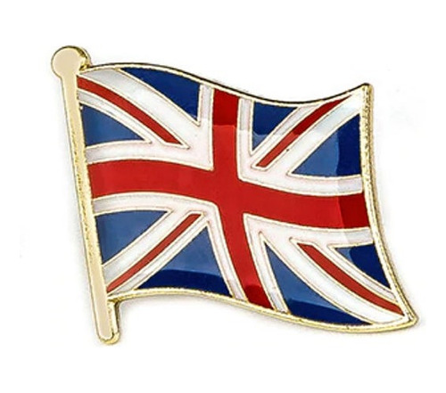 Pin Metalico Broche Bandera Reino Unido Pasaporte Viaje Pais