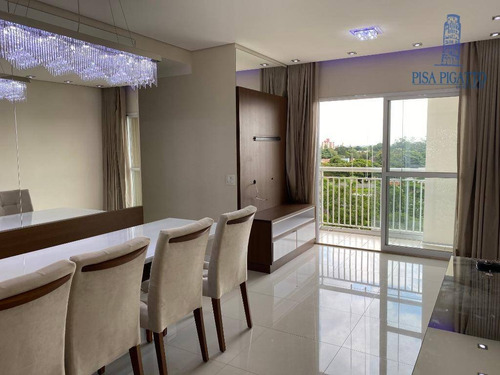 Apartamento Com 3 Dormitórios À Venda, 69 M² Por R$ 590.000,00 - Morumbi - Paulínia/sp - Ap0992